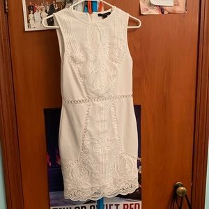 White lace forever21 dress